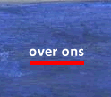 over ons